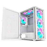 Montech X3 Glass Midi-Tower RGB Tempered Glass Wit - thumbnail