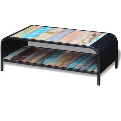 Salontafel massief gerecycled hout