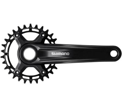 Shimano crankstel 12-speed fc-mt510-1 met 170mm crankarm 30t zwart Shimano crankstel 12-speed fc-mt510-1 met 170mm crankarm 30t zwart