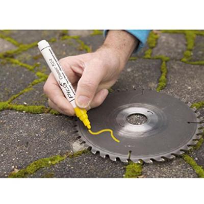 Pica 524/44 Lakmarker 2-4mm ronde tip geel,10st.