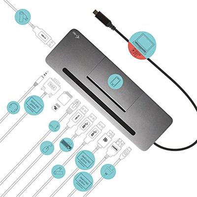 i-tec I-TEC USB-C Metal Dock 3xDisplay+PD USB-C dockingstation i-tec I-TEC USB-C Metal Dock 3xDisplay+PD USB-C dockingstation