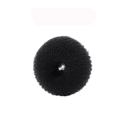 3 STKS elegante vrouwen dames donut haar ring (zwart M)