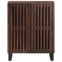 Dressoir 60x34x75 cm massief mangohout bruin - thumbnail
