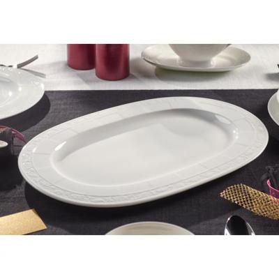 VILLEROY & BOCH - White Pearl - Vleesschaal 41cm (2)