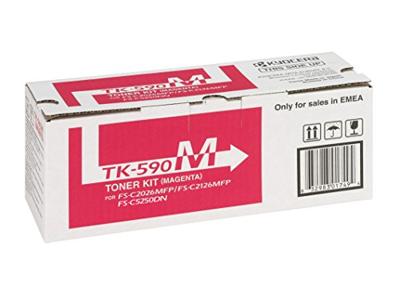 Toner kyocera tk-590m rood