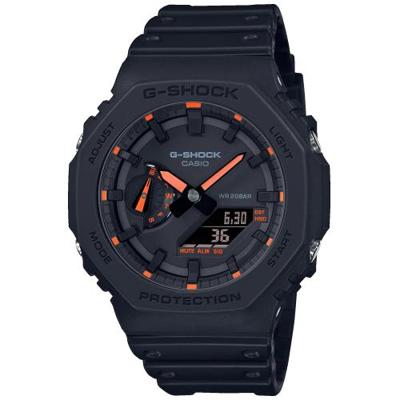 BEKIJK - CASIO - G -SHOCK - Zwarte en rode hars - thumbnail