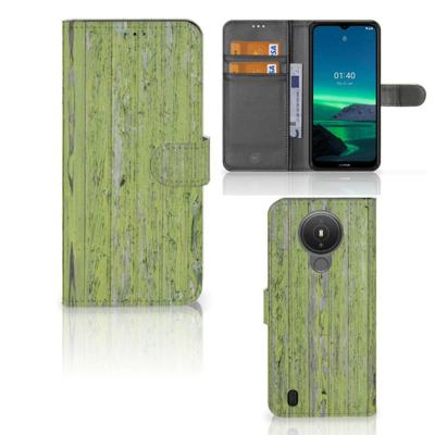Nokia 1.4 | Book Style Case | Green Wood