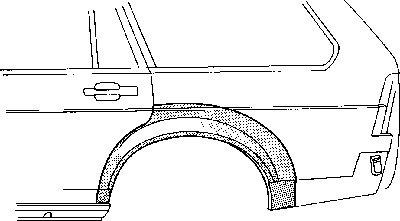 VAN WEZEL 5834147 Zijwand