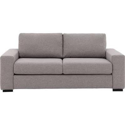 Goossens Bank Lucca grijs, stof, 2,5-zits, stijlvol landelijk