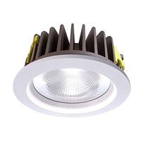 Deko Light 565185 COB 210 LED-inbouwlamp Energielabel: G (A - G) LED vast ingebouwd 37 W Verkeerswit (RAL 9016) - thumbnail