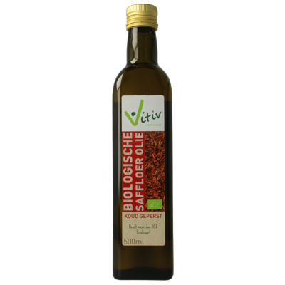 Vitiv Saffloerolie bio 500 Milliliter