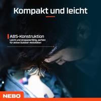 Ledlamp voor op het hoofd Nebo Einstein™ 1000 Flex 1000 Lm - thumbnail