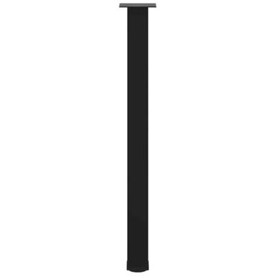 Bartafelpoten 4 st 90-92 cm staal zwart - thumbnail