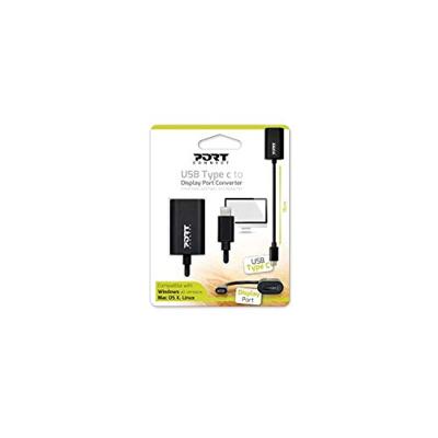 Port Designs 900127 USB grafische adapter 3840 x 2160 Pixels Zwart