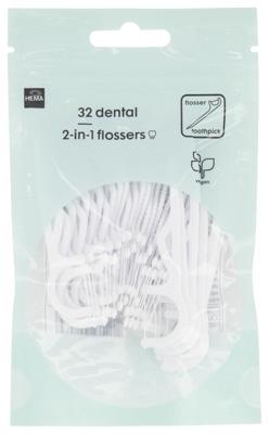 HEMA Flossers 2-in1 - 32 stuks