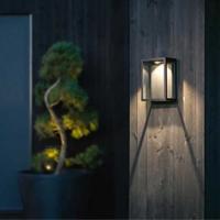 SG Fagernes 280lm Zwart 2700K design wandarmatuur dimbaar 20 cm breed hoog 28cm 12.5 cm diep - thumbnail