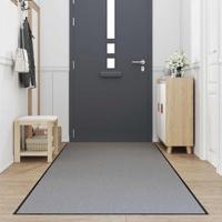 Deurmat 115x400 cm grijs - thumbnail