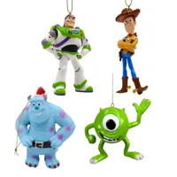Kerstbal Pakket Pixar - 4 stuks - thumbnail