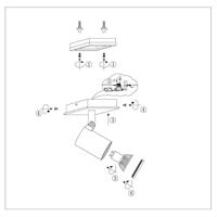 Steinhauer Spot points noirs 3059zw zwart - thumbnail