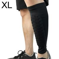 Voetbal anti-botsing leggings outdoor basketbal paardrijden alpinisme enkel beschermen kalf sokken Gear Protector maat: XL - thumbnail