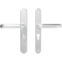 AXA | Veiligheidsbeslag Oval Plus | Smal kruk U | PC55 | SKG3 | Anti-kerntrek | Aluminium naturel - thumbnail