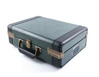 GPO SW196FGB Ambassador Portable USB Bluetooth Turnntable withSpeakers Green/Black - thumbnail