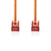CAT6-kabel | RJ45 Male | RJ45 Male | S/FTP | 0.50 m | Rond | LSZH | Oranje - thumbnail