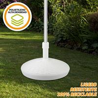 Voet voor Parasol Aktive 58 x 35 x 58 cm Wit Plastic - thumbnail