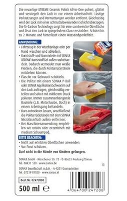 SONAX autopoetsmiddel "xtreme ceramic ceramic polish 500 ml xtreme