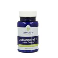 Ashwagandha 5% withanoliden KSM-66 & Bioperine 60 Vegetarische capsules - thumbnail