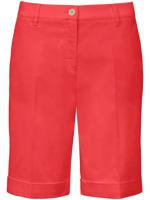 Slim Fit-bermuda model Mia S Van Brax Feel Good rood - thumbnail