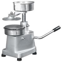 VidaXL Hamburgerpersmachine met 500 scheidingsbladen 10 cm aluminium - thumbnail