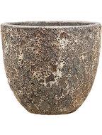 Lava Relic Rust metal couple bloempot 36x34 cm - thumbnail