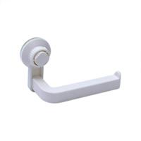 WC-Rolhouder zuignap muurbeugel verwijderbaar rek (wit) - thumbnail