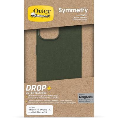Otterbox Symmetry Backcover Apple iPhone 15 Groen MagSafe compatible Otterbox Symmetry Backcover Apple iPhone 15 Groen MagSafe compatible