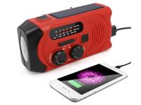 Denver SCR-2010 Noodradio VHF (FM), Middengolf Rood, Zwart - thumbnail