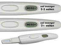 Sensitest Digitale Zwangerschapstest Met Wekenindicator (2 Stuks) - thumbnail