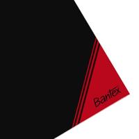 Notitieboek bantex zwart/rood a5 lijn 70gr 96vel | 6 stuks - thumbnail