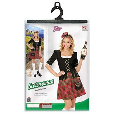 Tartan Lady Schotse Vrouw Kostuum