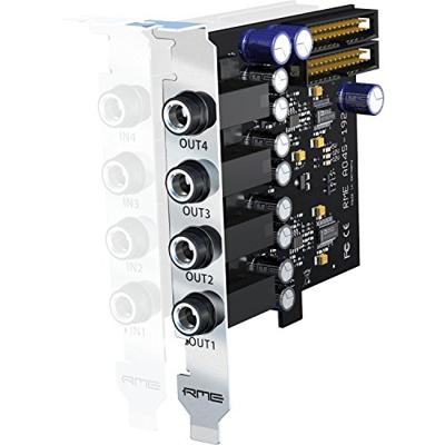 RME AO4S-192-AIO 4 kanaals audio module voor de HDSPe AIO RME AO4S-192-AIO 4 kanaals audio module voor de HDSPe AIO