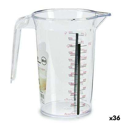 Meetkan polyestyreen Plastic 800 ml (36 Stuks)