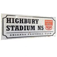 Arsenal Retro Highbury Straatbord - thumbnail
