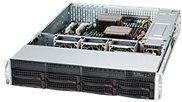 Supermicro SC825TQC-600LPB rack Zwart 600 W - thumbnail