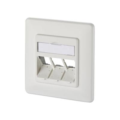 Metz Connect 130B20D31002KE Netwerkdoos Inbouw (in muur) Inzet met centraalstuk en frame Zonder connectoren 3 poorten Zuiver wit (RAL 9010) Metz Connect 130B20D31002KE Netwerkdoos Inbouw (in muur) Inzet met centraalstuk en frame Zonder connectoren 3 poorten Zuiver wit (RAL 9010)