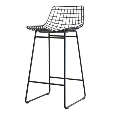 HKliving Wire barkruk H67 zwart