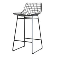HKliving Wire barkruk H67 zwart - thumbnail