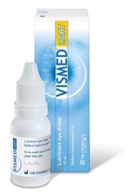 Vismed Light Bevochtigen Ogen 0,1% 15ml