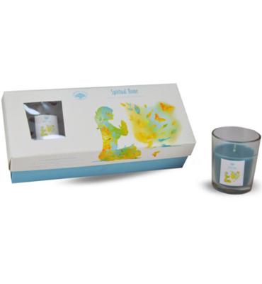 Green Tree Votief Kaarsen in Glas Spiritual Home (Set van 3)