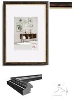 walther+ design JD040N Wissellijst Papierformaat: 30 x 40 cm Noten - thumbnail