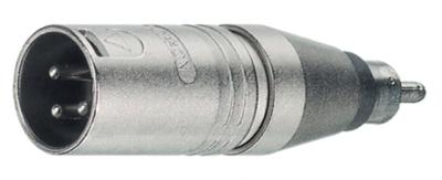 Neutrik NA2MPMM adapter XLR male - RCA male NA Neutrik NA2MPMM adapter XLR male - RCA male NA